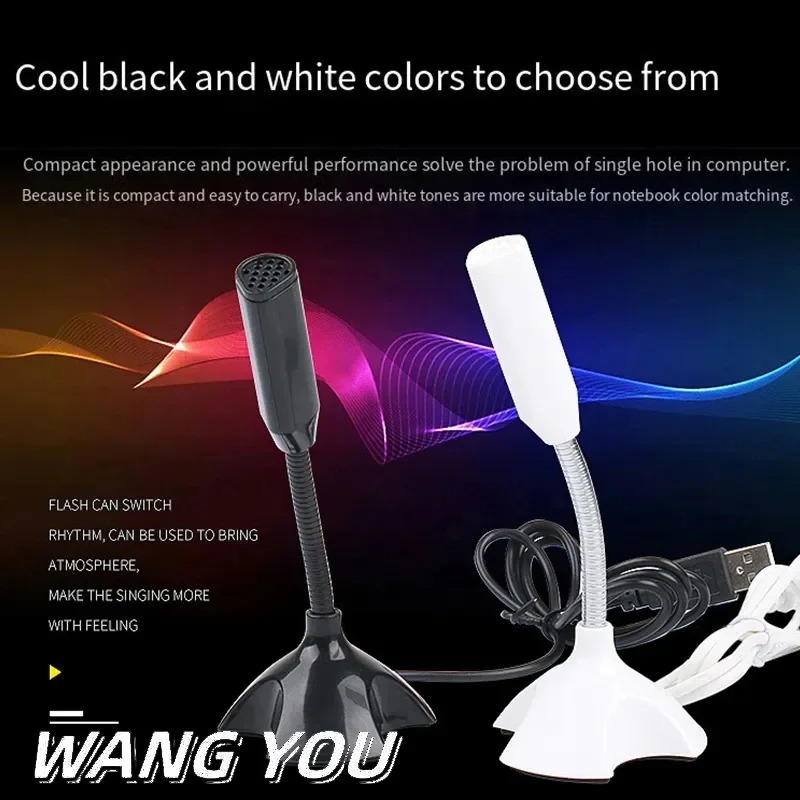 Wang You Microphone Laptop Komputer USB Noise Reduction - M-306