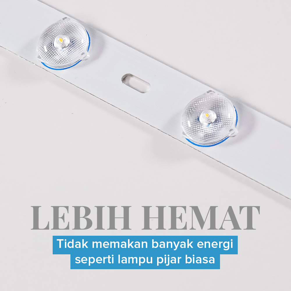 MARPOU Lampu Plafon LED Ceiling Light 36W 40x40 cm Warm White - MA36
