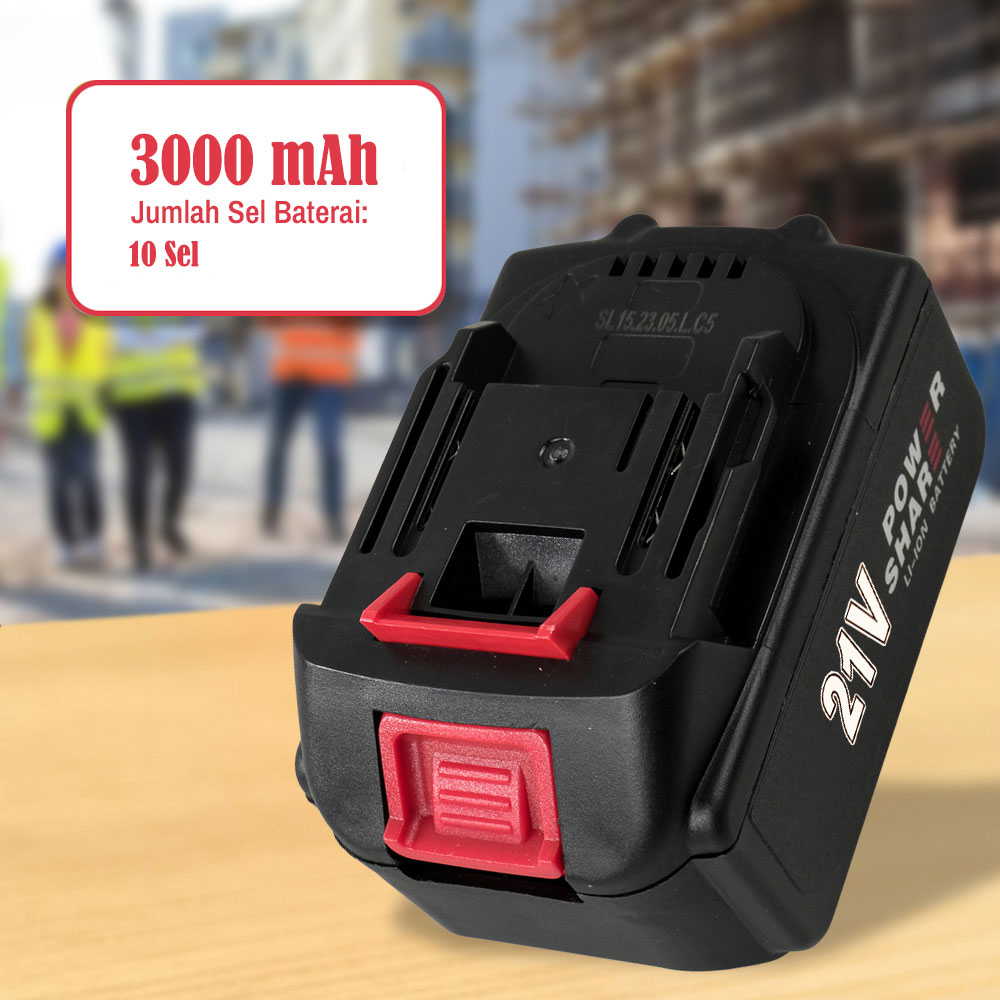 Baterai Lithium 5C BL1850 Electric Power Tool 21V - 88Vf