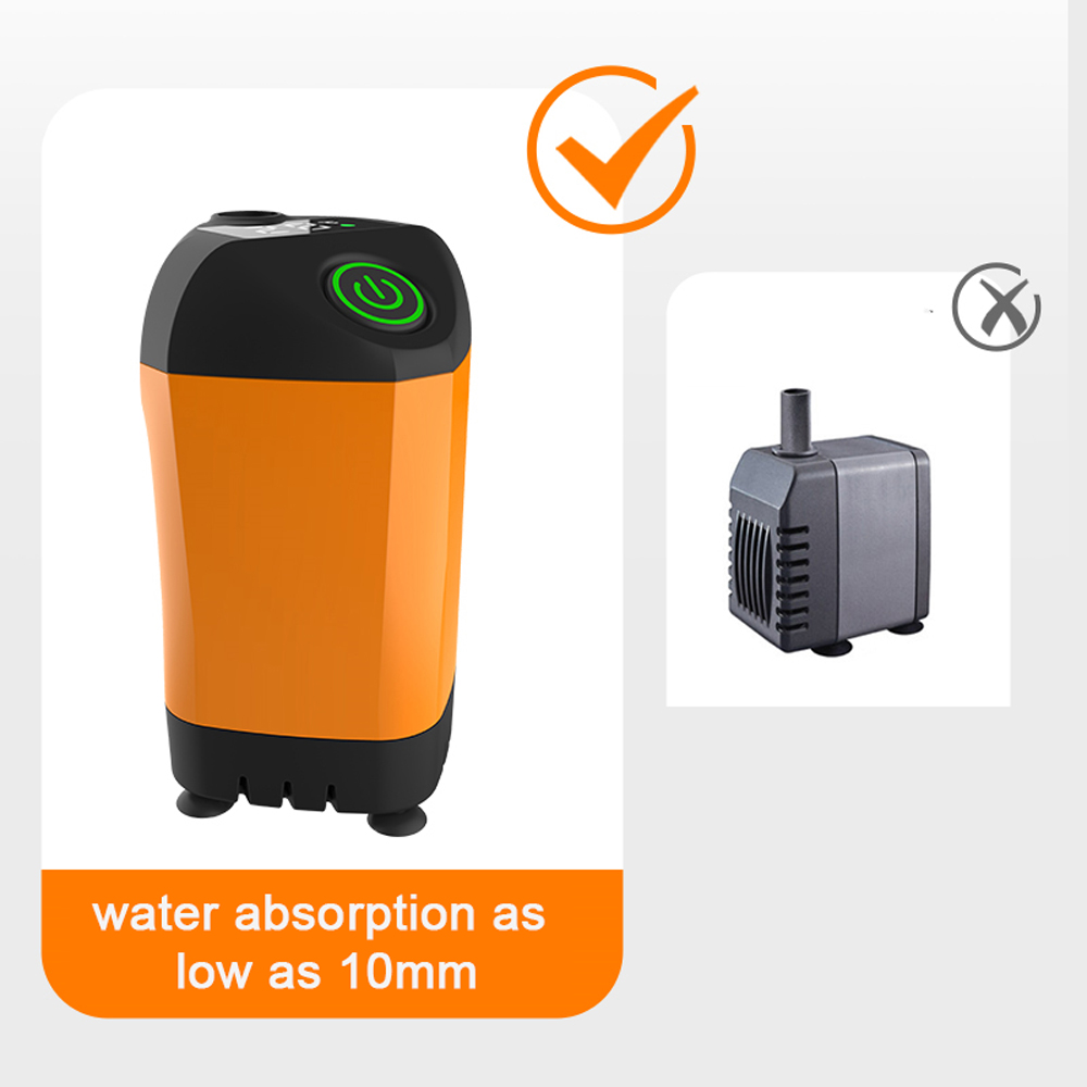 TOMSHOO Shower Portable Outdoor Camping Travel Digital Display - YT70W