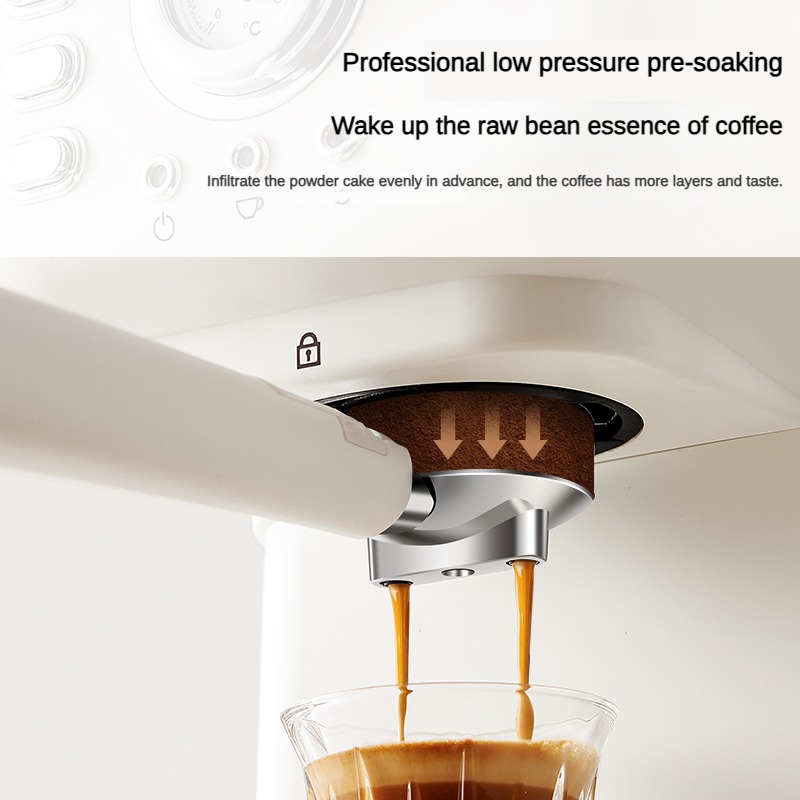 3ESTE Mesin Kopi Espresso Coffee Frothing 20 Bar 1050W 1.5L - CM3120