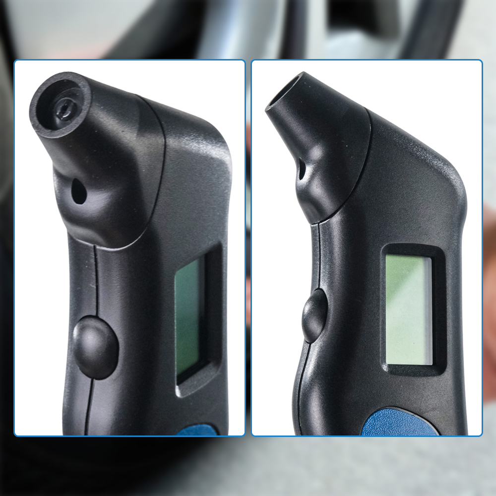 TEHAOGJ Pengukur Tekanan Angin Ban Mobil Digital Tire Pressure Gauge - TG105