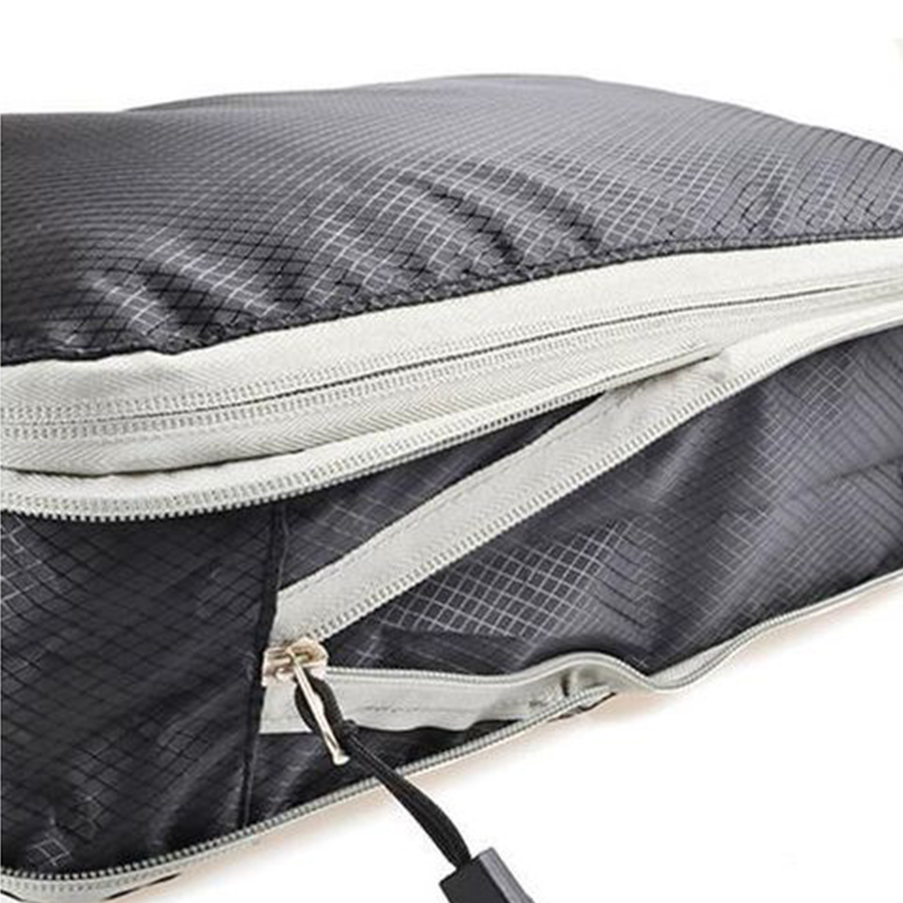 HOWKS Tas Travel Bag Organizer Laundry Storage Double Zipper 3 PCS - H30