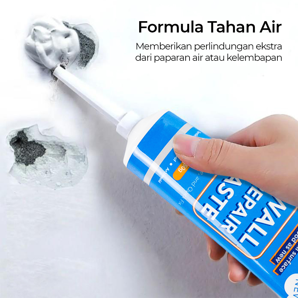 Taffware Pasta Dempul Penambal Dinding Magic Wall Repair Cream 250g - ZP01