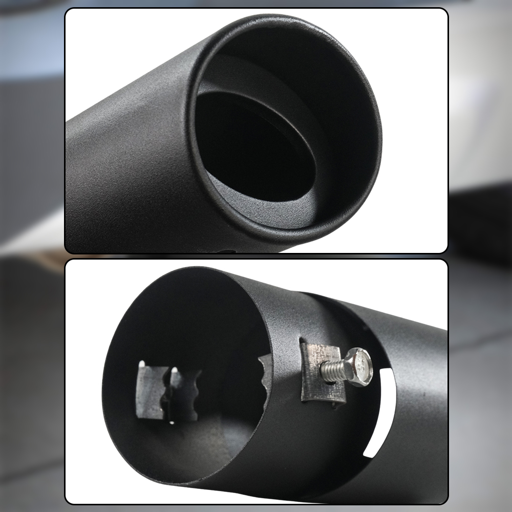 DWCX Ujung Knalpot Muffler Exhaust Tip Tailpipe Universal Car 14.5cm - DW-15
