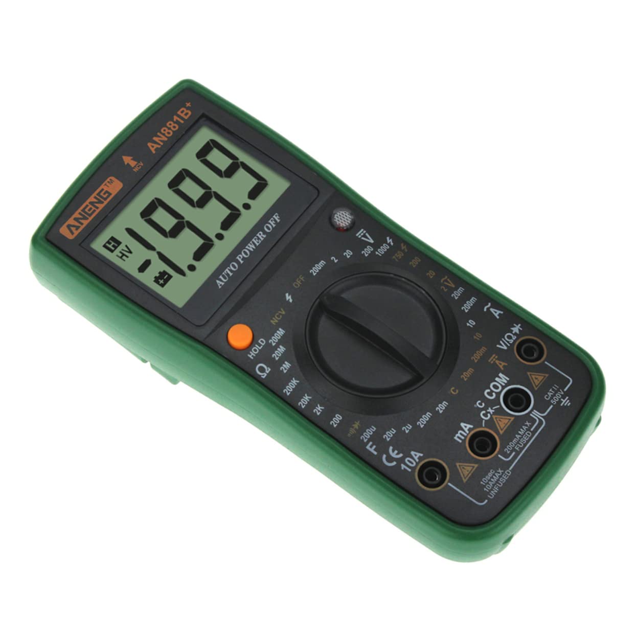 ANENG Digital Multimeter Portable NCV Non Contact Tester Listrik - AN881B+