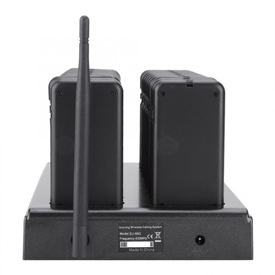 RTKS Wireless Calling System Restaurant Mesin Antrian 10 Pager - SU-68G-10