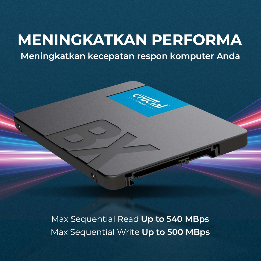 Crucial SSD 6GB/s SATA III 2.5 Inch - BX500