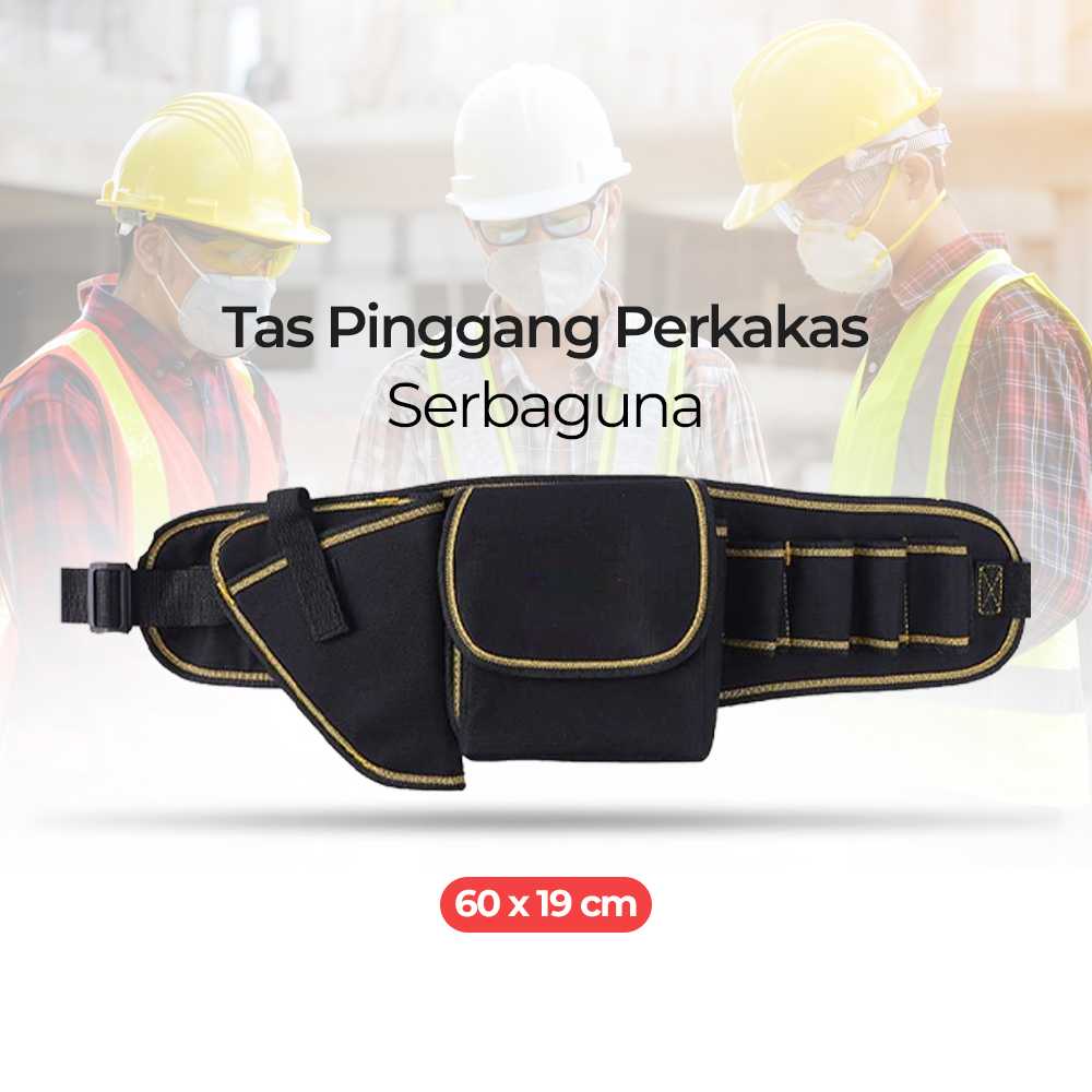Jual JIEKE Tas Pinggang Perkakas Serbaguna Waist Pocket Tool Bag