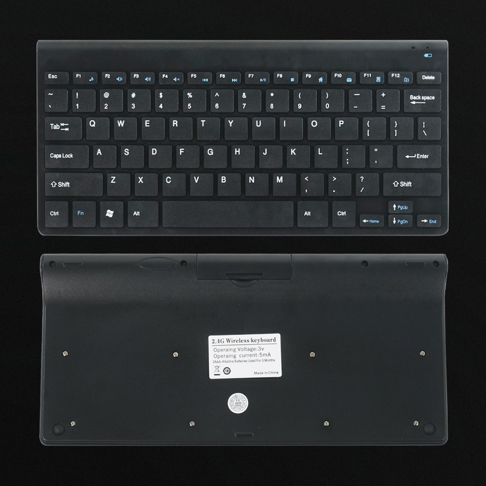 Kimsnot Set Keyboard Mouse Wireless Mini 2.4GHz Slim Portable - JP106