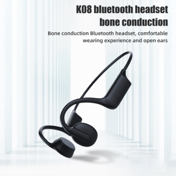 ADZUKI BEAN Earphone Bluetooth 5.3 Open Ear Bone Conduction Waterproof - K08