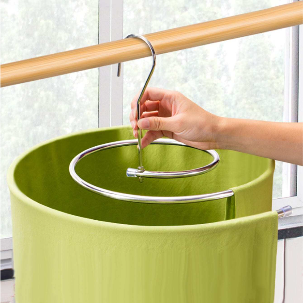 TIANTIAN Hanger Baju Handuk Sprei Spiral Multifungsi Stainless Steel - TT380