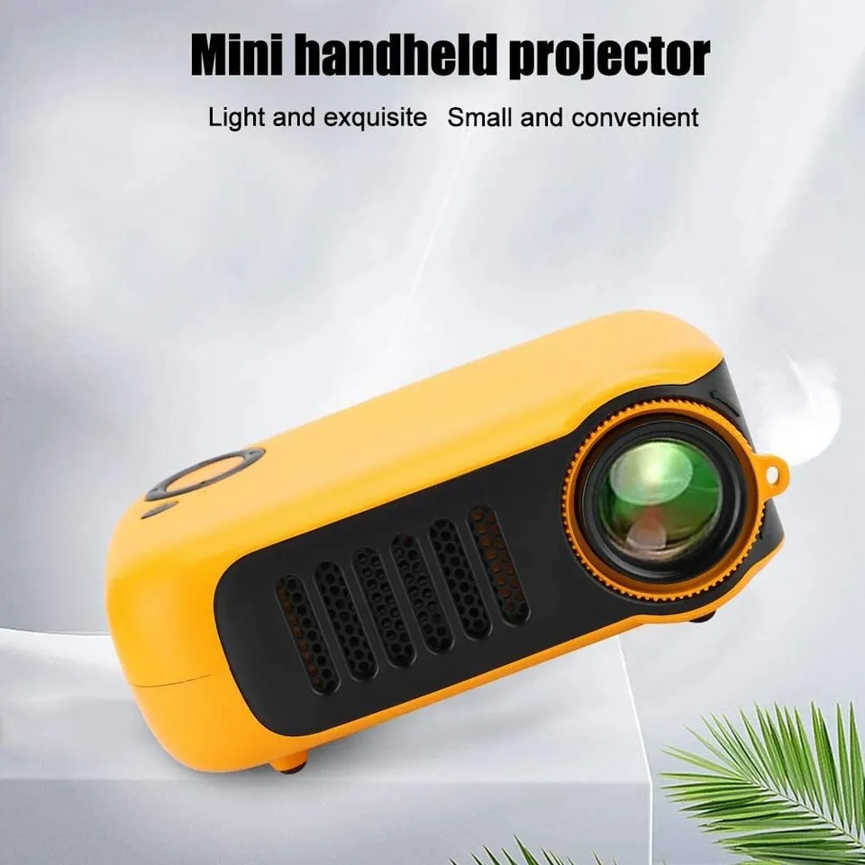 TRANSJEE Proyektor Mini Portable LED Full HD 1000 Lumens 20W 1080p - A2000