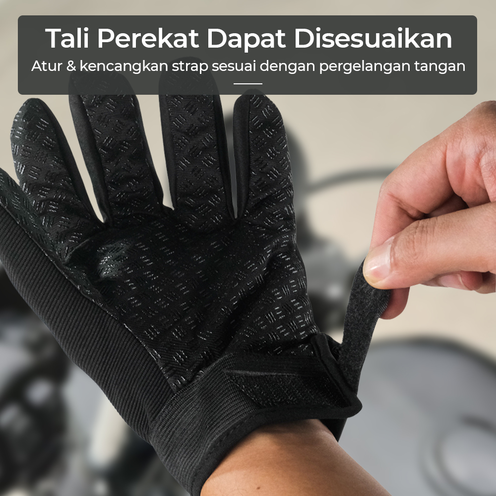 TaffSPORT Sarung Tangan Motor Tactical Mechanix Off Road - XT07