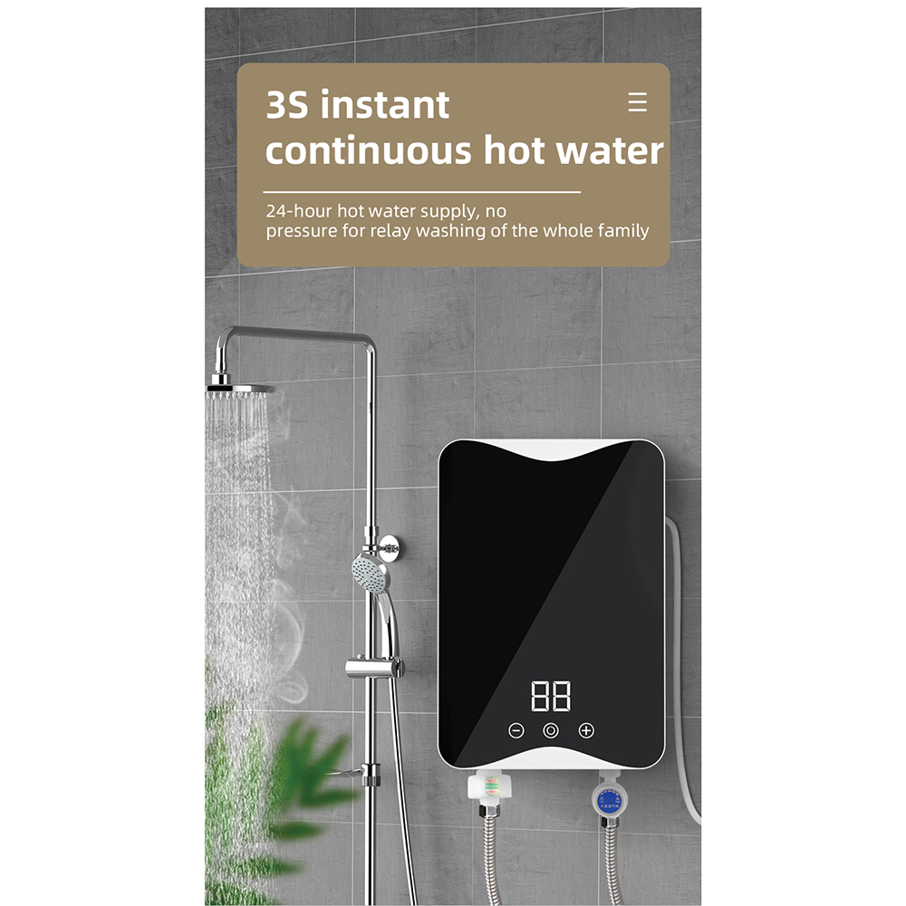 SOKANY Pemanas Air Listrik Water Heater 5500W with Hand Shower - RYK-002
