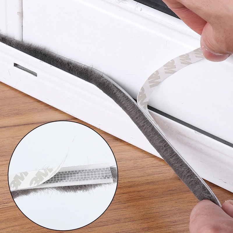 TaffHOME Lis Strip Pintu Door Noise Insulation Dusting Tape - KK-061