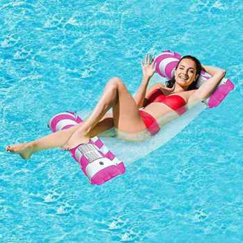 Doffy Pelampung Renang Floating Hammock Inflatable Water Bed - FDJ21