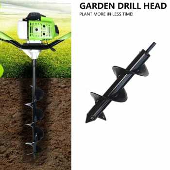 MPT Mata Bor Penggali Tanah Auger Spiral Drill Head Biopori - FG08