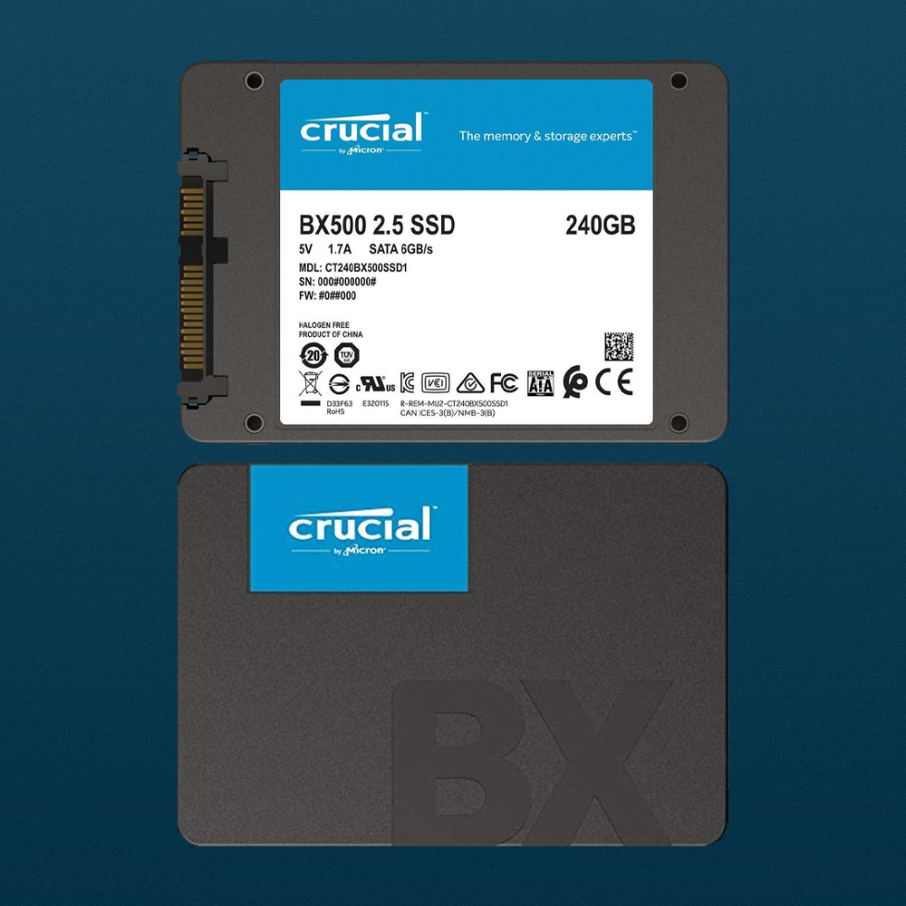 Crucial SSD 6GB/s SATA III 2.5 Inch - BX500