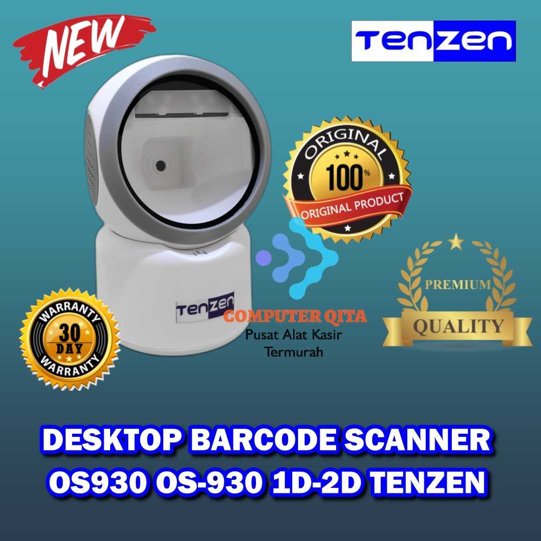 Jual DESKTOP BARCODE SCANNER OS930 OS-930 1D-2D TENZEN TERMURAH