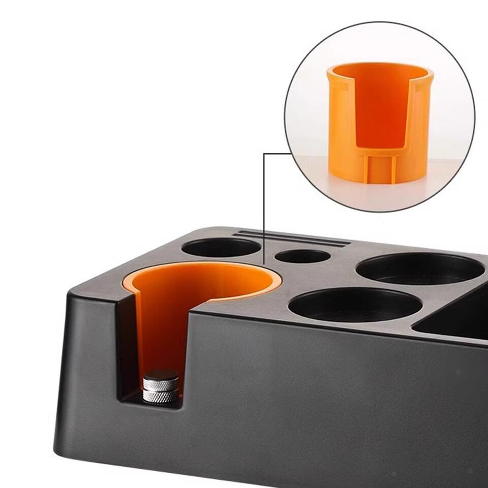 One Two Cups Wadah Ampas Kopi Knock Box with Portafilter Holder - MG34
