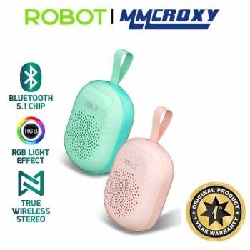 Robot RB20 Speaker Bluetooth 5.1 Speaker Portable TWS With RGB TF Card