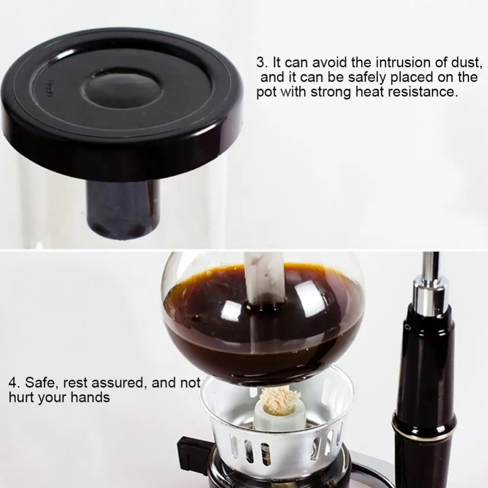 Eworld Syphon Coffee Maker Manual Brew Vacuum Pot 5 Cups 500ml - JF99
