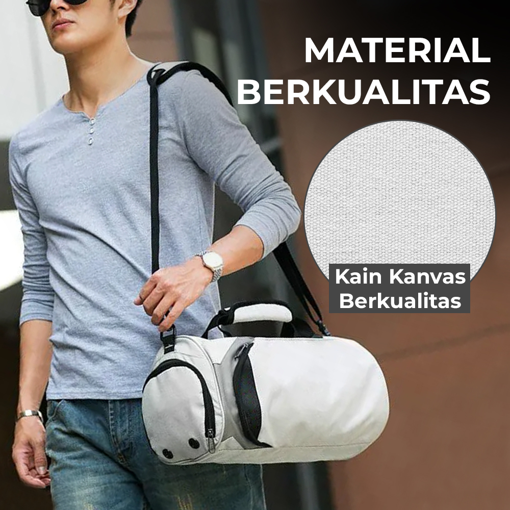 INOXTO Tas Jinjing Selempang Duffel Gym Fashion Travel Bag - 8036A