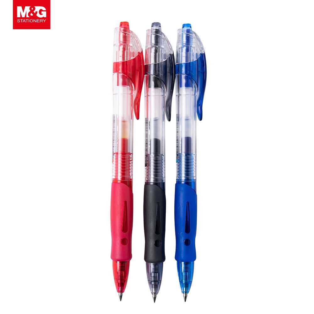 Jual Pulpen M&G Retractable Gel Pen AGP02372 Ballpoint