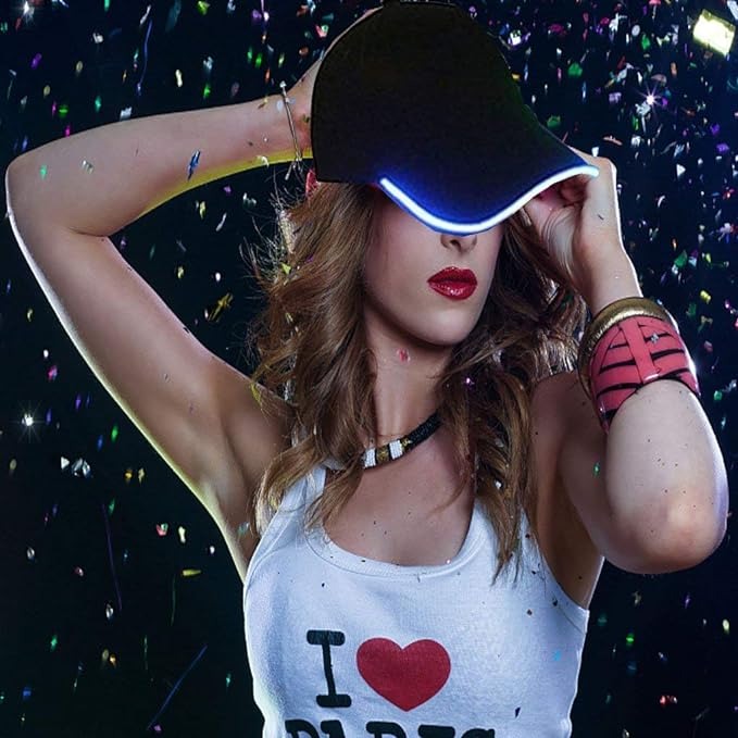 FAVOLOOK Topi Baseball Cap with RGB LED Light - WXYQA