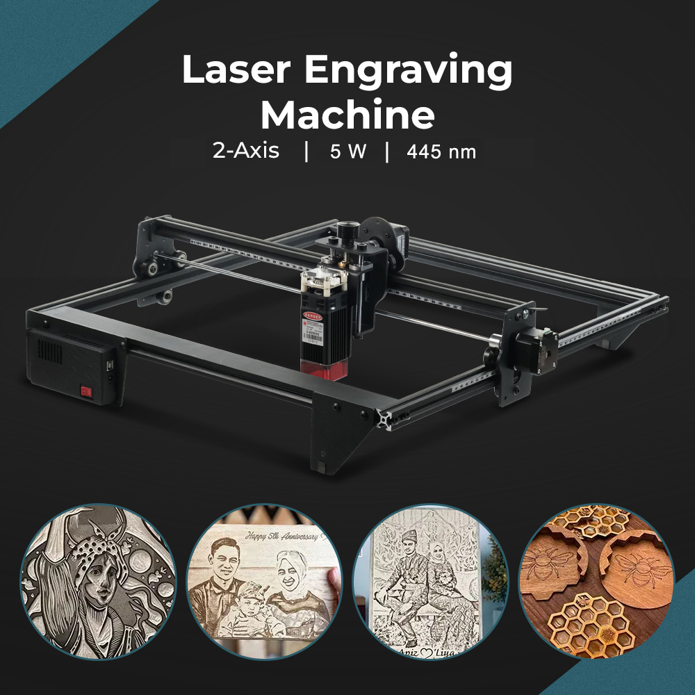 OUKEDA DIY Laser Engraving Machine CNC 2-Axis 445nm - LE400