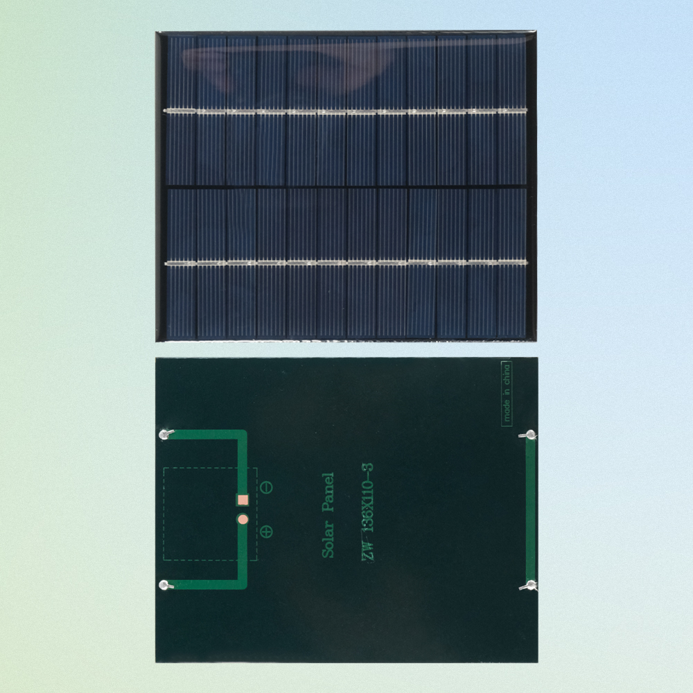 SUNYIMA Solar Panel Mini Polycrystalline Modul DIY Power Bank 12V 2W - SN2