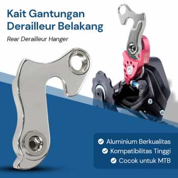 TaffSPORT Kait Ekor Belakang Konverter Derailleur Sepeda Tail Hook MTB - LU001