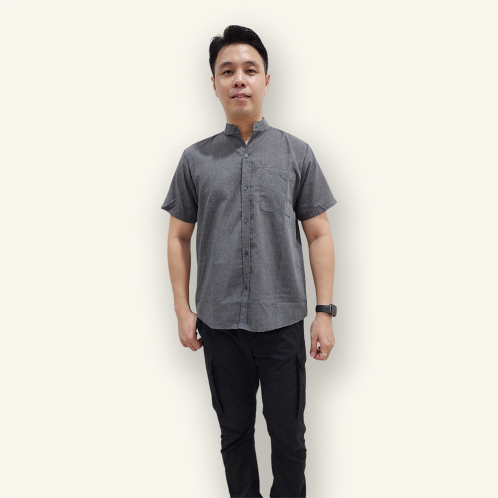 Kemeja koko Casual Lengan Pendek Pria model terbaru - Jfashion Yudhi