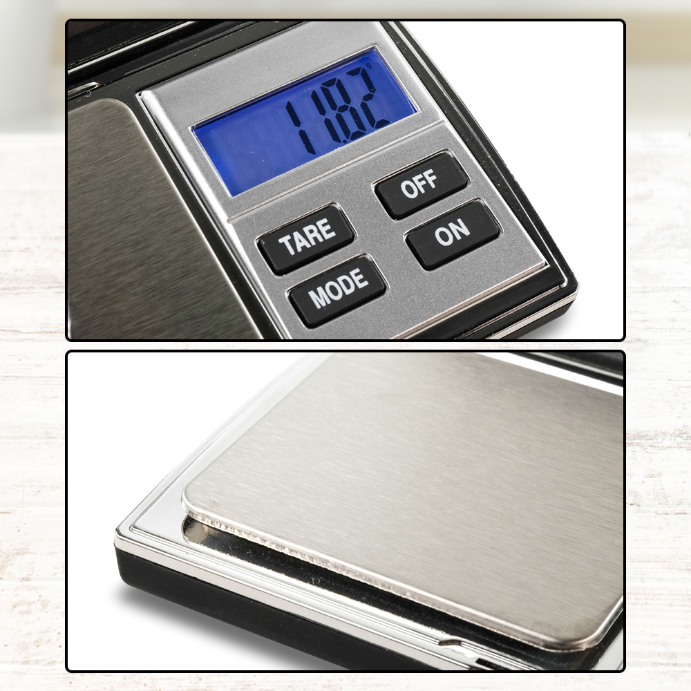 Taffware Digipounds Timbangan Emas Mini Digital Multifungsi 500g 0.01g - UF200H