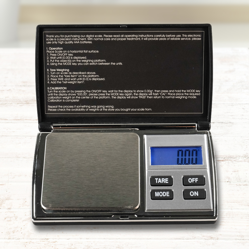 Taffware Digipounds Timbangan Emas Mini Digital Multifungsi 500g 0.01g - UF200H