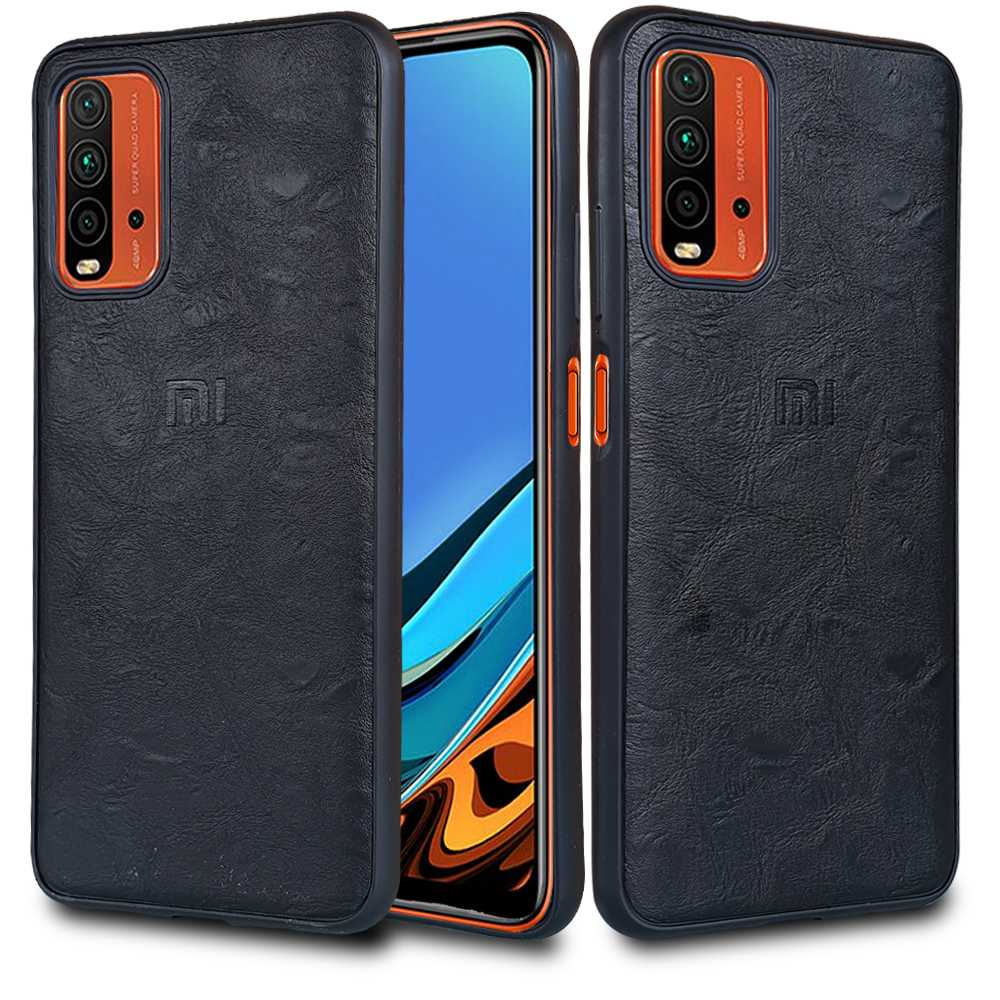 Jual Softcase Leather PREMIUM Case Xiaomi Redmi 9T Casing Slim