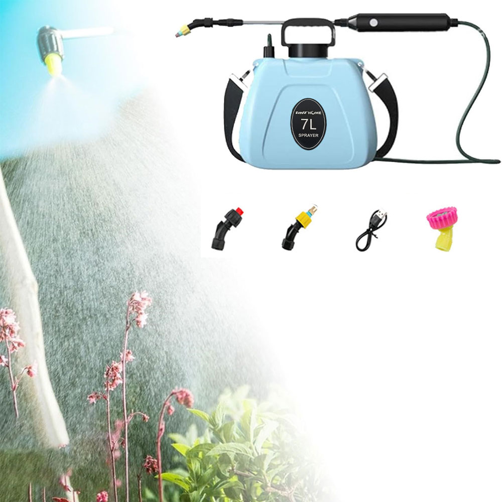 TaffHOME Semprotan Tanaman Elektrik Sprayer Shoulder Type 2000mAh 7L - VK7