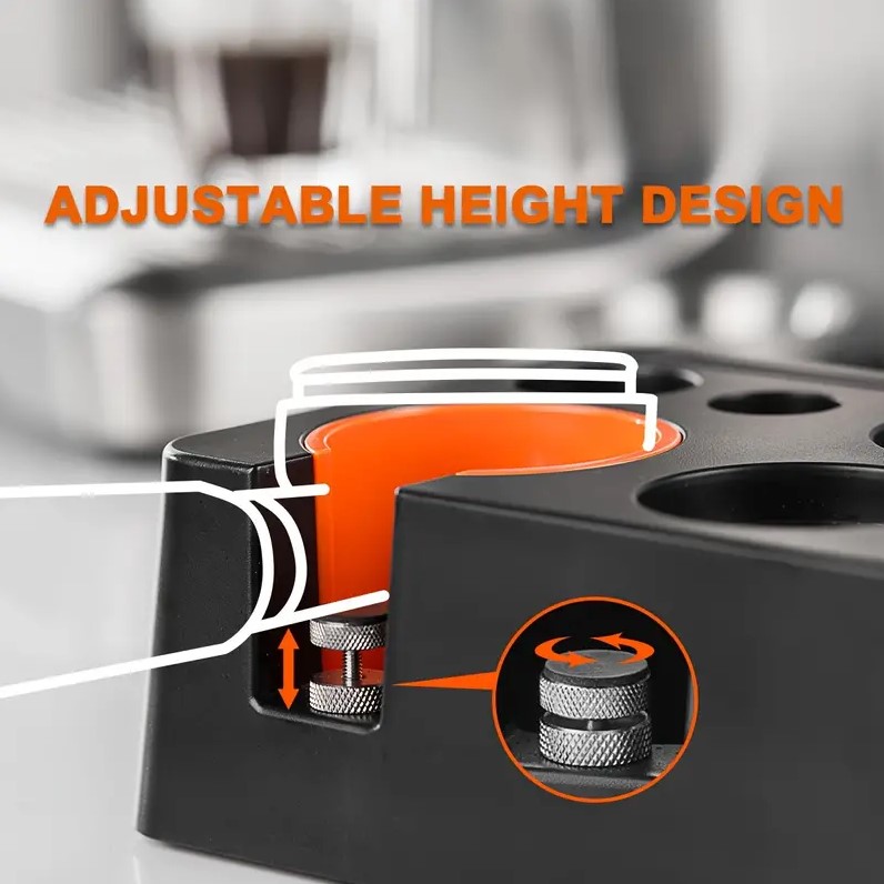 One Two Cups Wadah Ampas Kopi Knock Box with Portafilter Holder - MG34