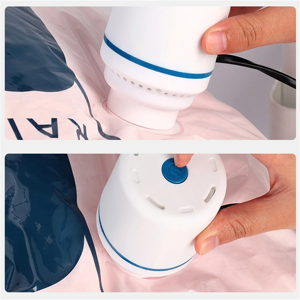 EAFC Pompa Vakum Baju Elektrik Travel Vacuum Bag Pump US 4 kPa 30W - SG-302-1