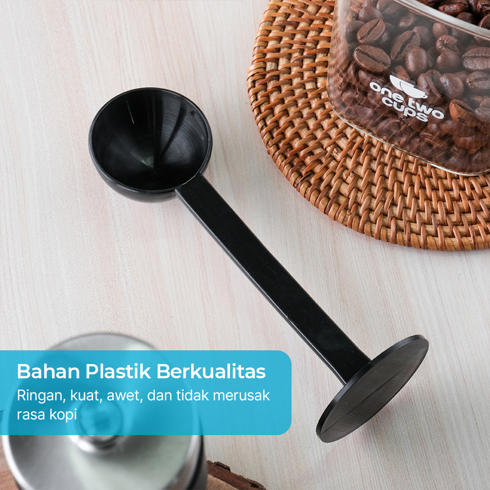 One Two Cups 2in1 Sendok Takar Measuring Spoon and Coffee Tamper - G1120