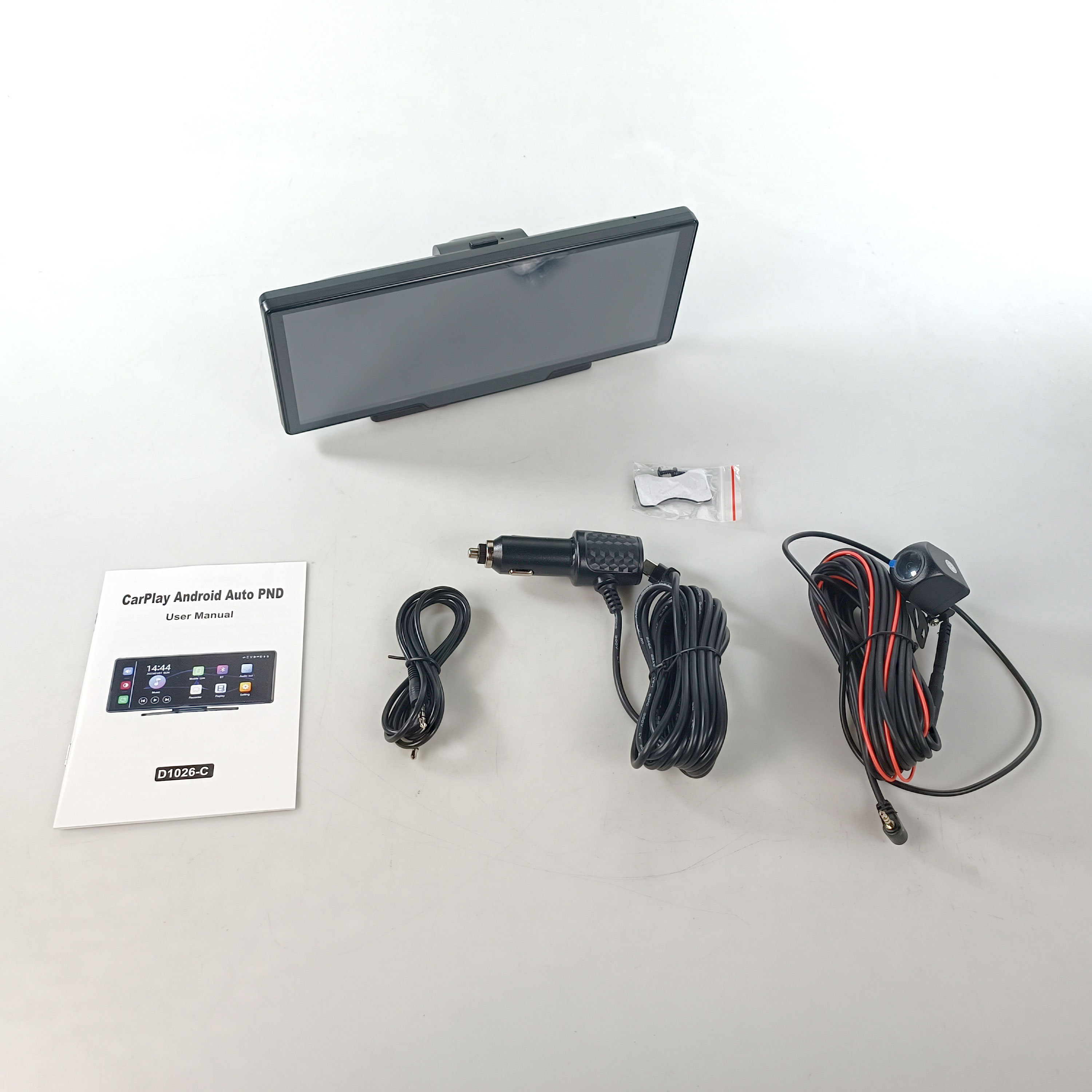 Adinka Dashcam Mobil Detachable Depan Belakang Dual Camera 4K - D1026-DA