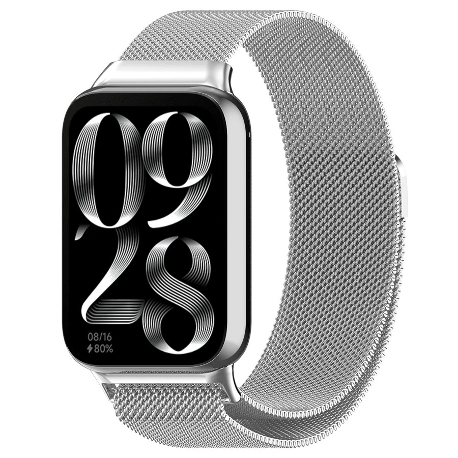 Mijobs Strap Watchband Stainless Steel Magnetic for Xiaomi Band 8 Pro - UT08