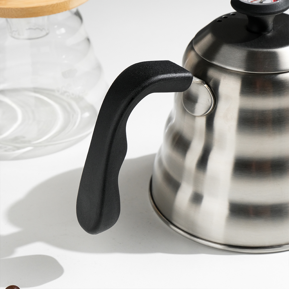 One Two Cups Teko Kopi Leher Angsa Pot V60 Drip 1.2L with Thermometer