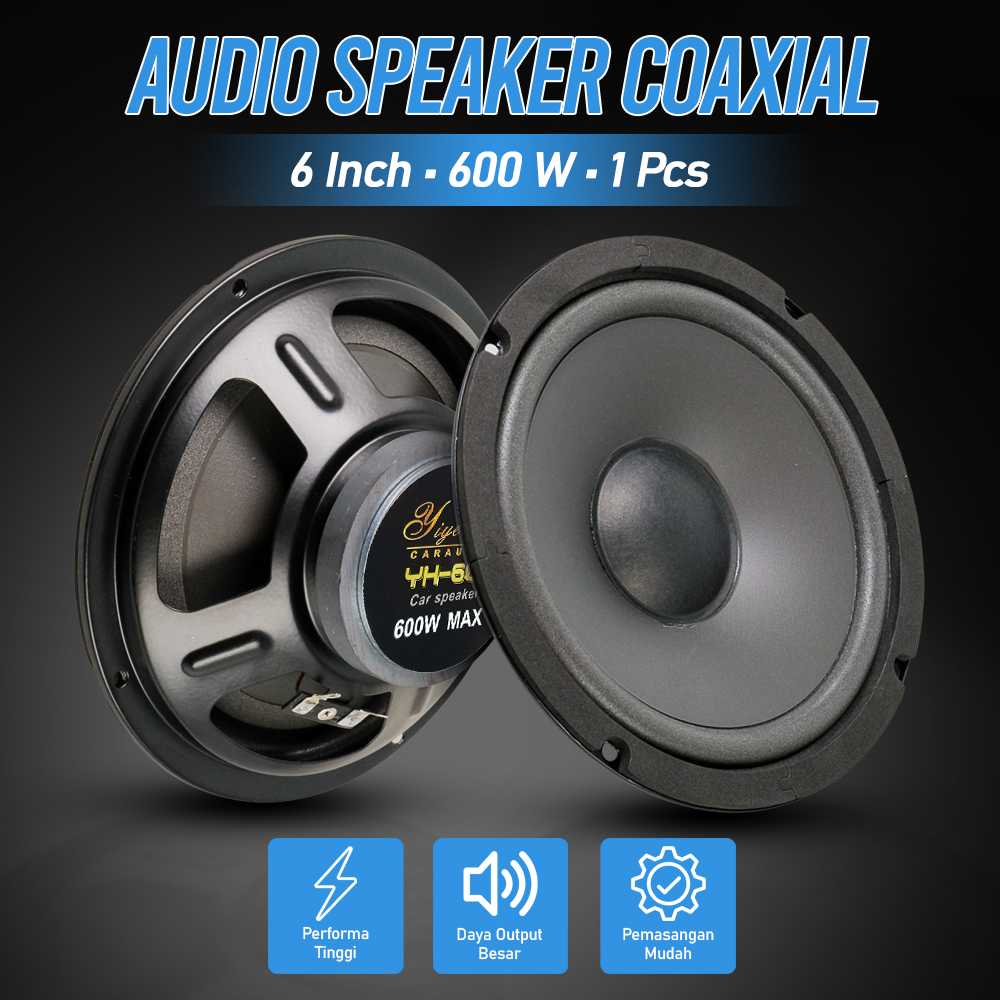 Sweton Subwoofer Speaker Yiye Lang Audio Speaker Coaxial Mobil Car