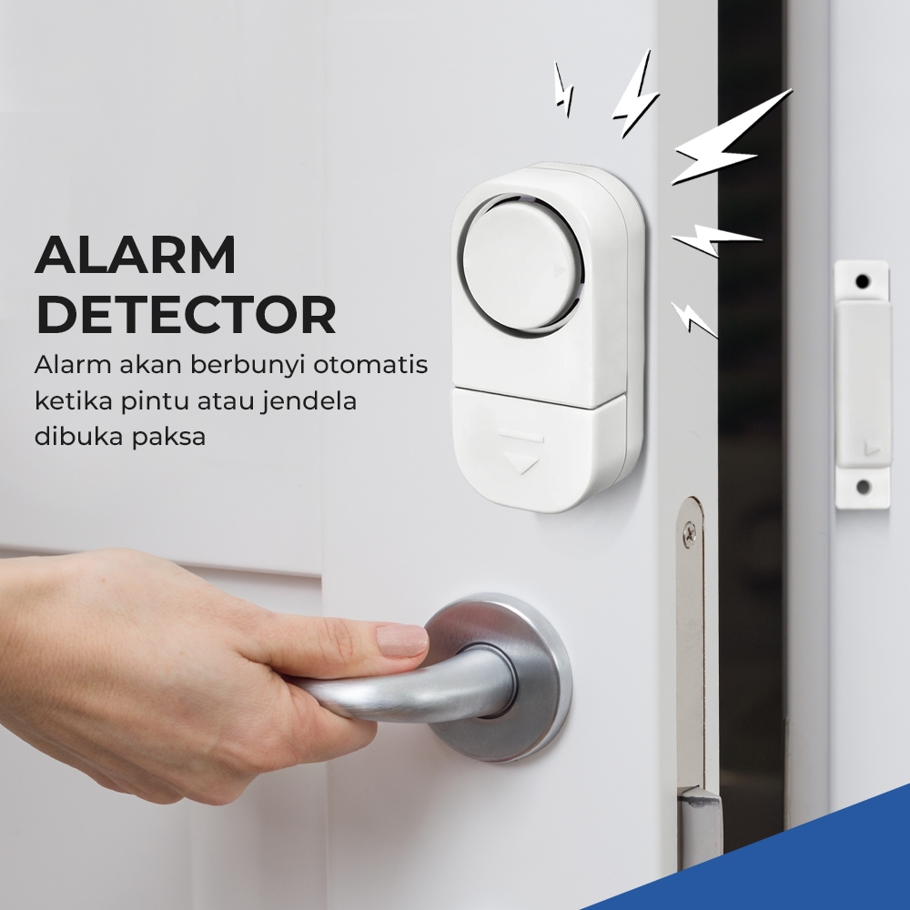 Ling Long Alarm Pintu Rumah Anti Maling Door Alarm 90dB - YL-323