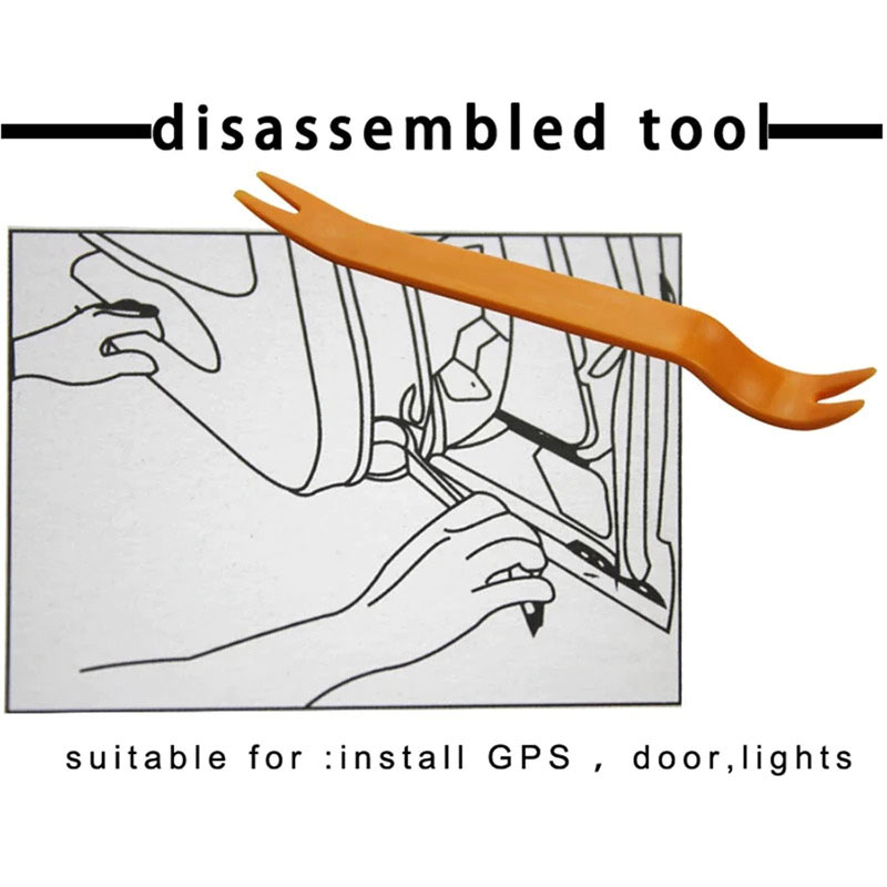 Oauee Alat Pembuka Panel Mobil Car Removal Pry Trim Tool 5 PCS - AA17