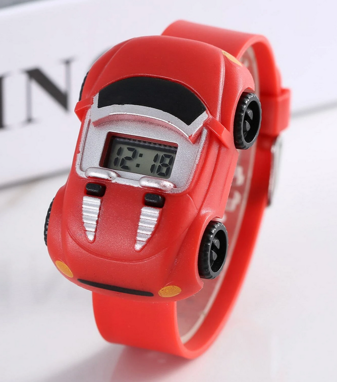SKMEI Jam Tangan LED Anak-Anak Bentuk Mobil - DG1241