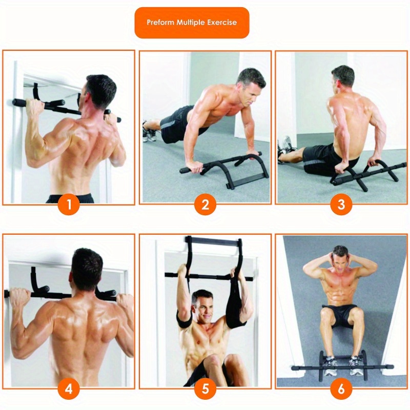 ENNJOY Tiang Latihan Pull Up Pintu Door Gym Bar Solid Grip - EN-02