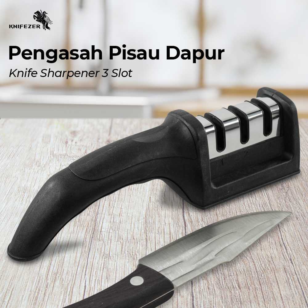 Jual KNIFEZER HAO CHU KANG Pengasah Pisau Dapur Knife Sharpener